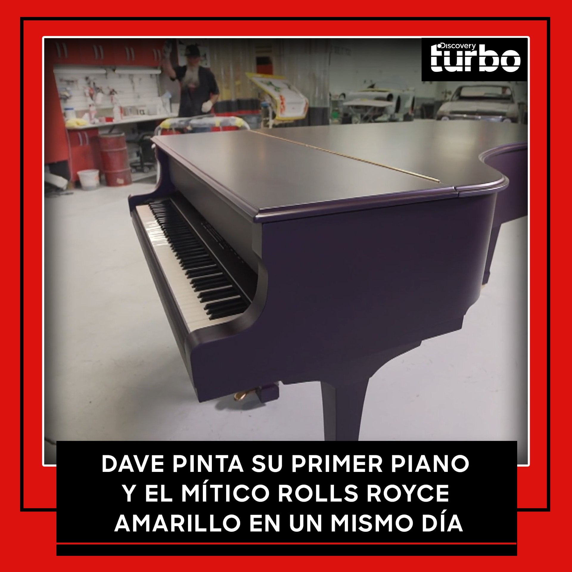 ¿Pintar un piano? ¡Este es el primero en el taller Kindig! Y también el ...