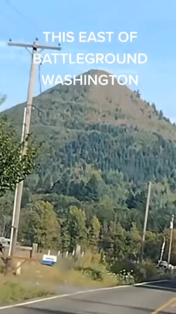 Pyramid in Washington State? #pyramid #fyp #travel (I do not know who ...