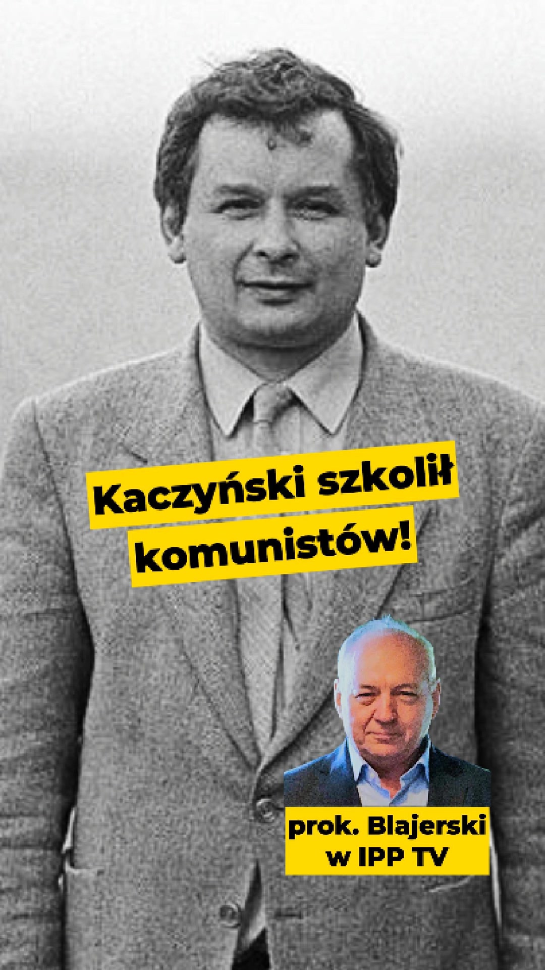 Kaczyński szkolił komunistów! #Kaczyński #Jarosław #komunizm # ...