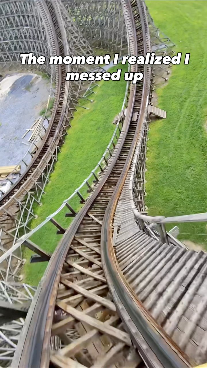 Lightning racers at Hersheypark quickly reminded me that I should not ...