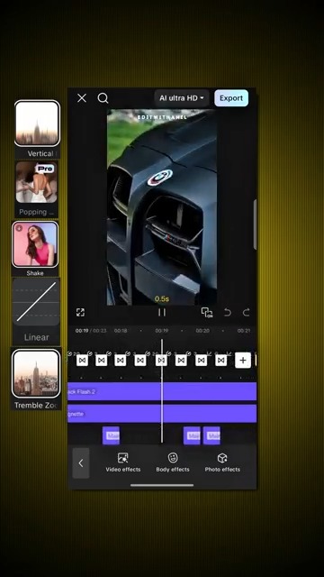 👇 How To Make Car Tutorial In Capcut Trending Car Template Edit Source ...
