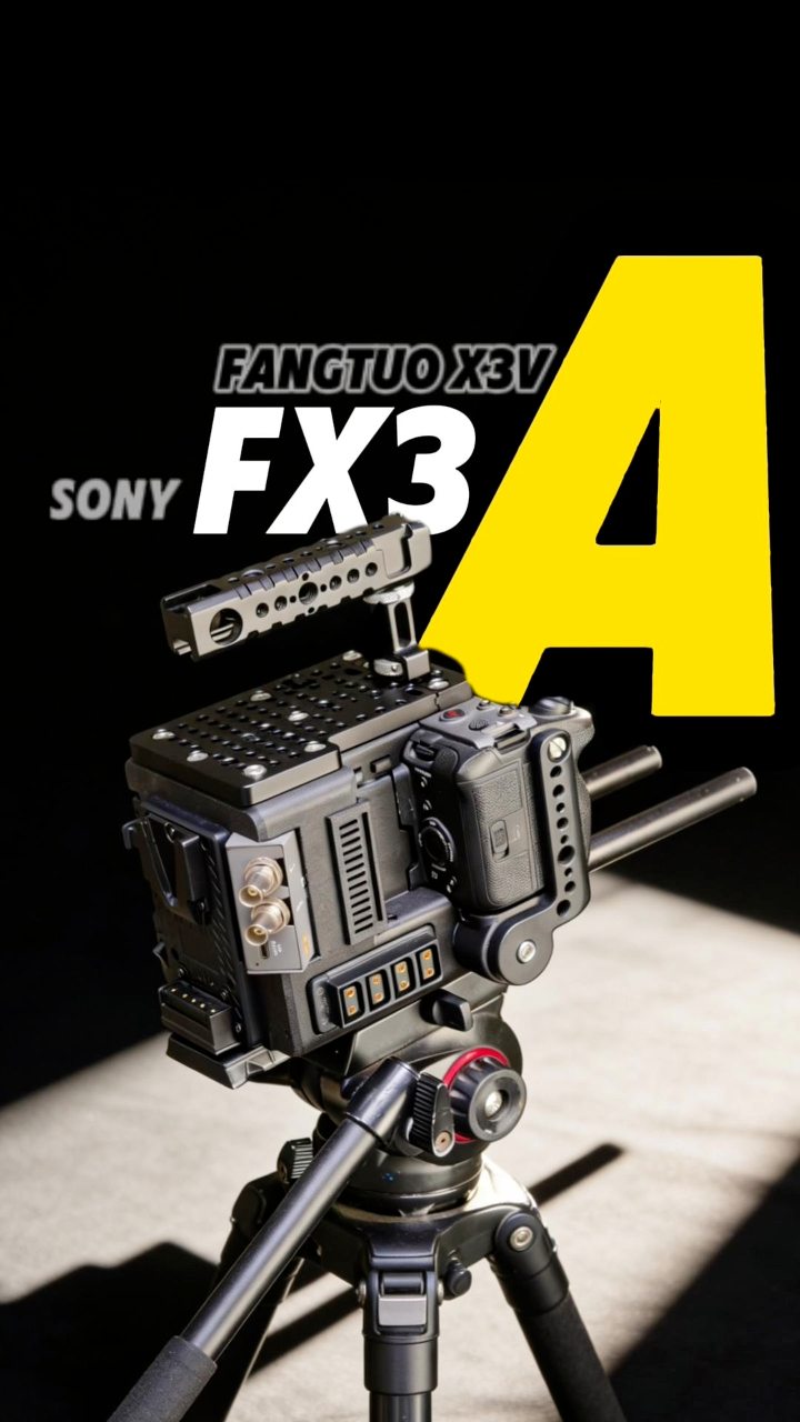 The Fangtuo X3V cage is fully compatible with the Sony FX3A, and