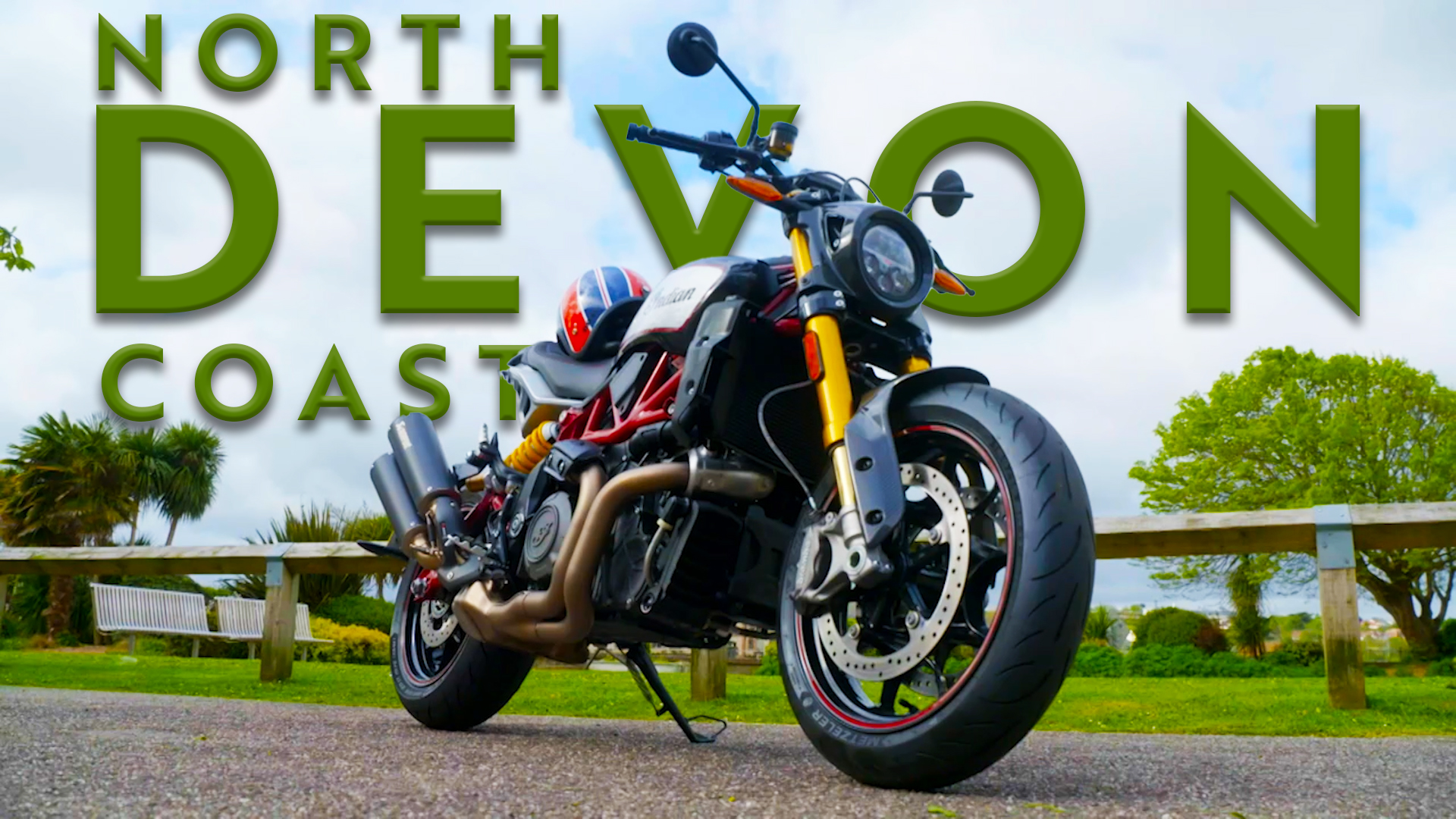 Henry Cole rides the Indian FTR through the beautiful coastlines of ...