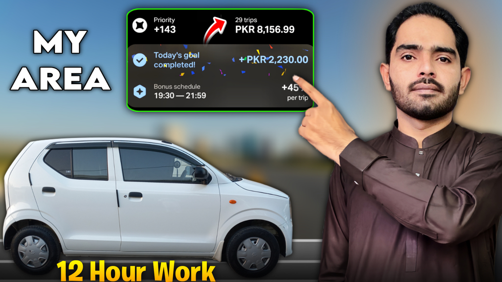 29 Rides ka Record Day | Yango Pakistan Full Day Earning | My Area Work ...