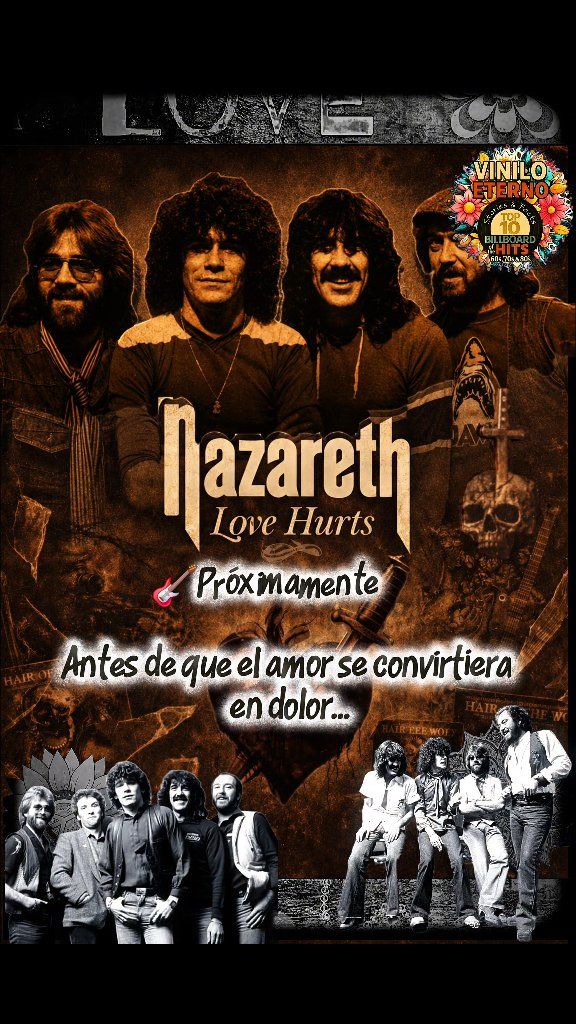 🎸 Love Hurts – Nazareth (1975) 💔✨ ​En 1975, la banda escocesa