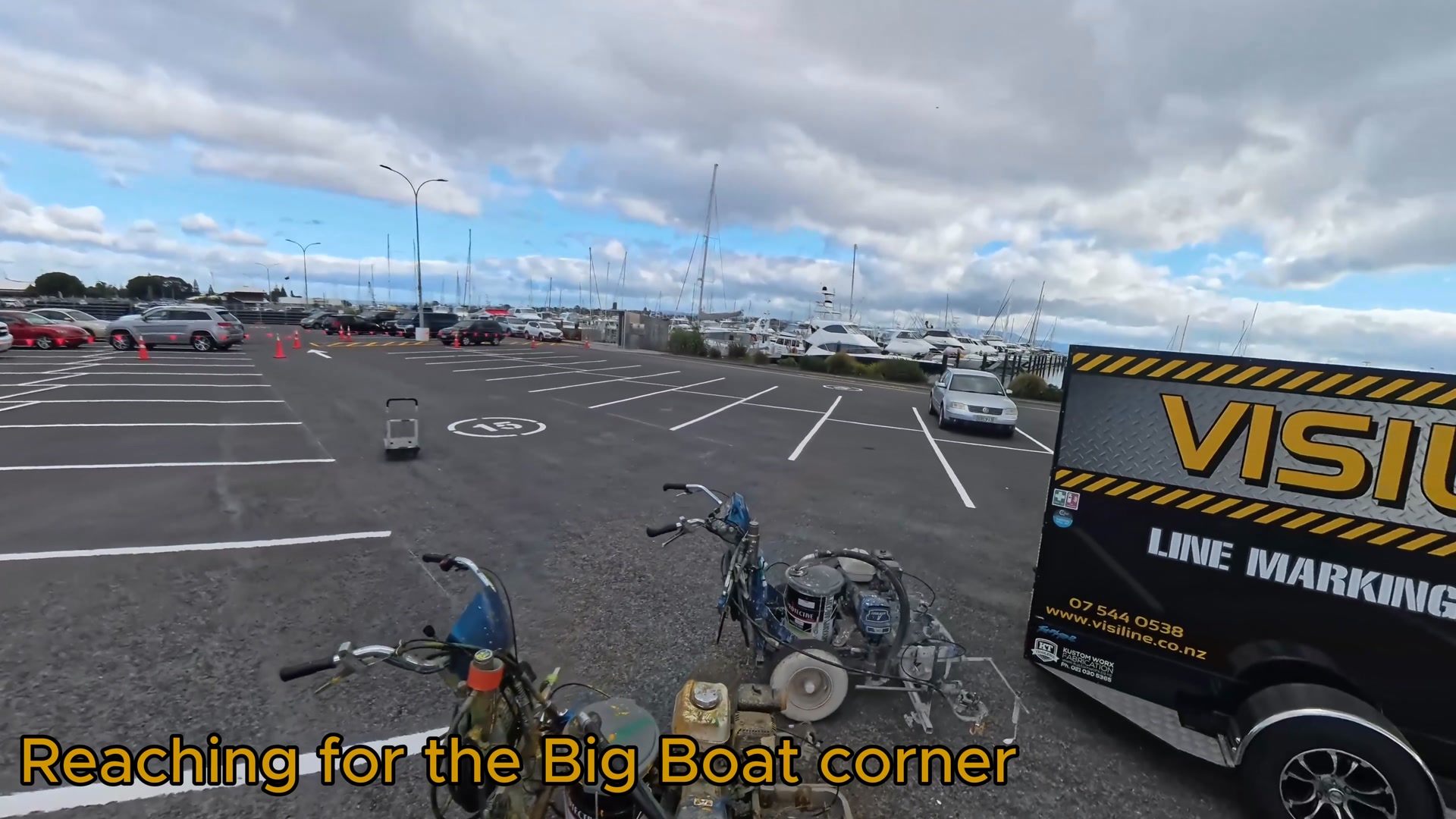 VISI LINE Linemarking & Striping Services | Tauranga