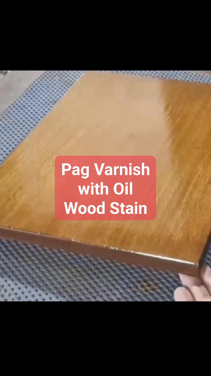 Basic na pag barnis with oil wood stain #woodworking #varnish #diy # ...