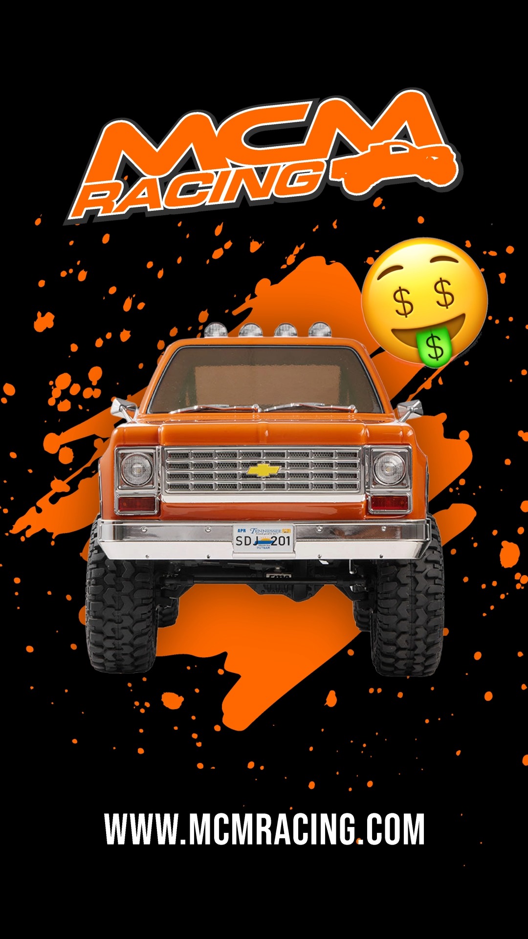 🤪 1/10 Chevrolet K5 Blazer FMS FCX10 (RS version) - Orange #chevrolet # ...