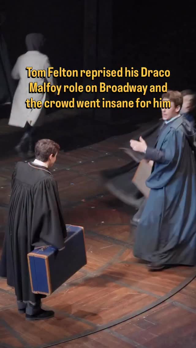 Harry Potter film star, Tom Felton, reprised his role as the iconic ...