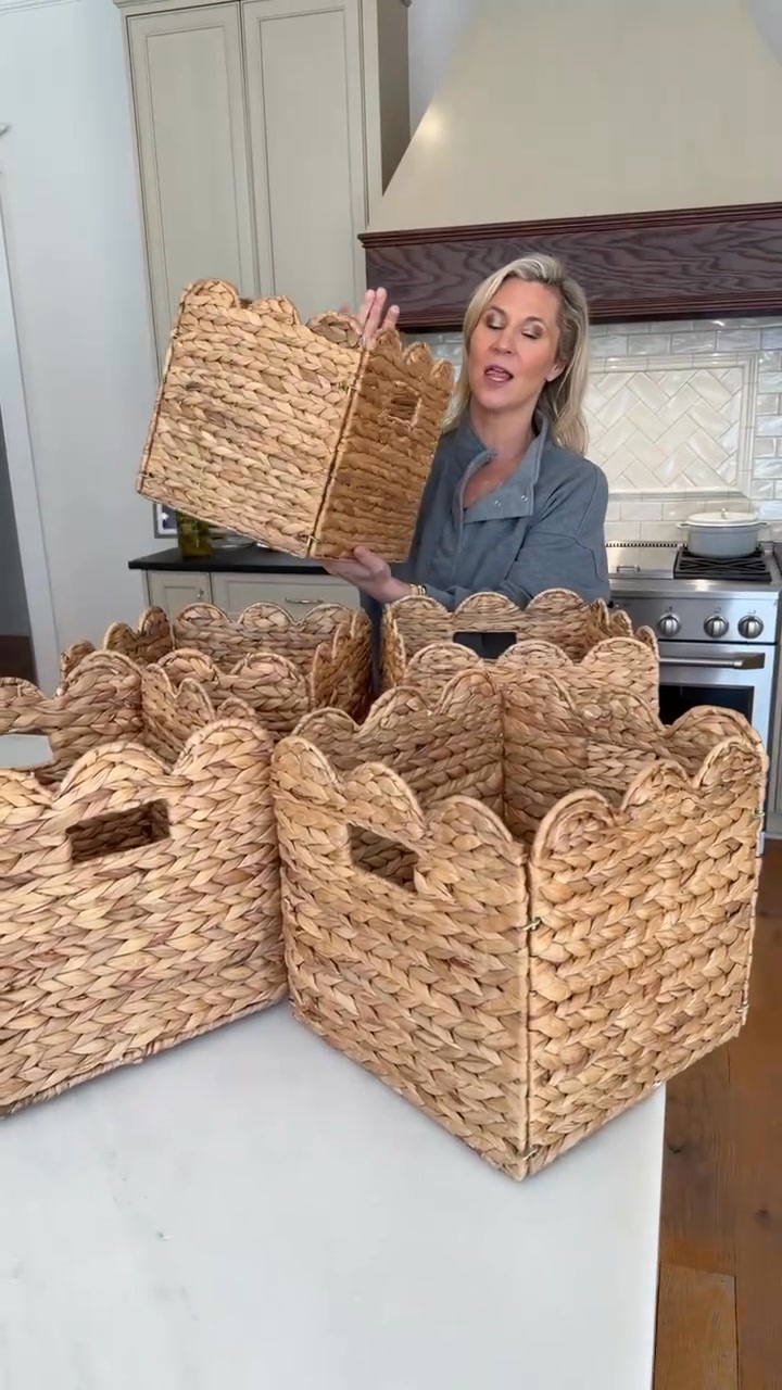 Luxury Scallop baskets without the luxury price tag 🏷️ These come in a ...