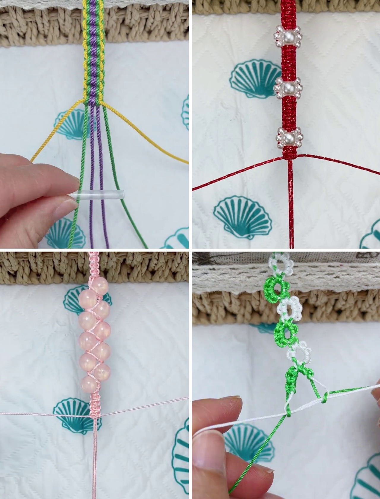 Easy DIY Bracelet Making Tutorial for Beginners :) | Simple Crafts ...