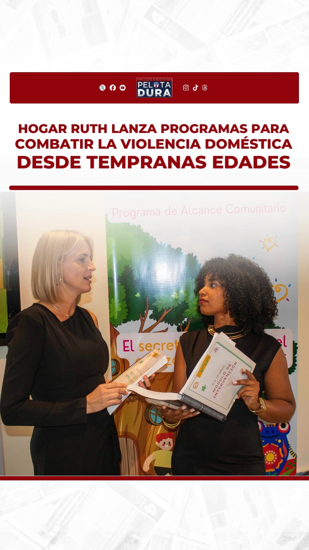 Hogar Ruth lanza programas para combatir la violencia doméstica desde ...