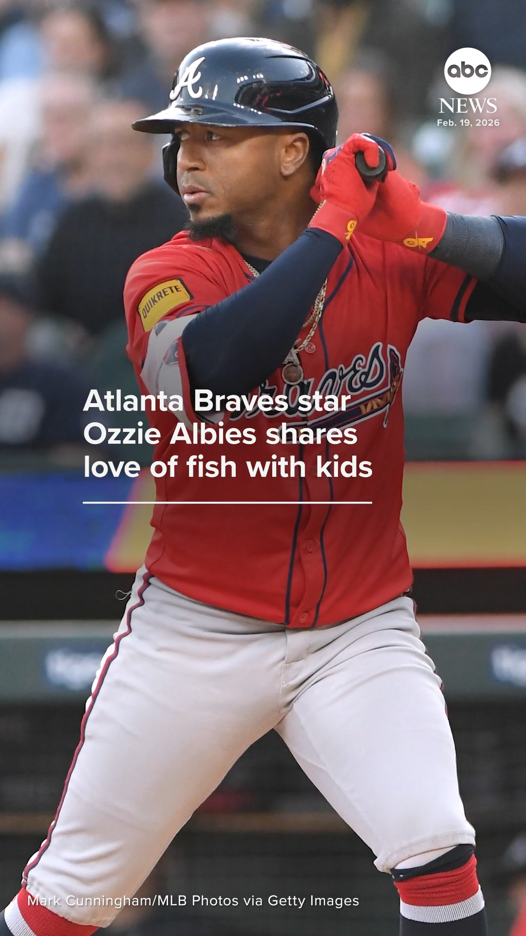 Three-time MLB All-Star Ozzie Albies is sharing his love of fish with a ...