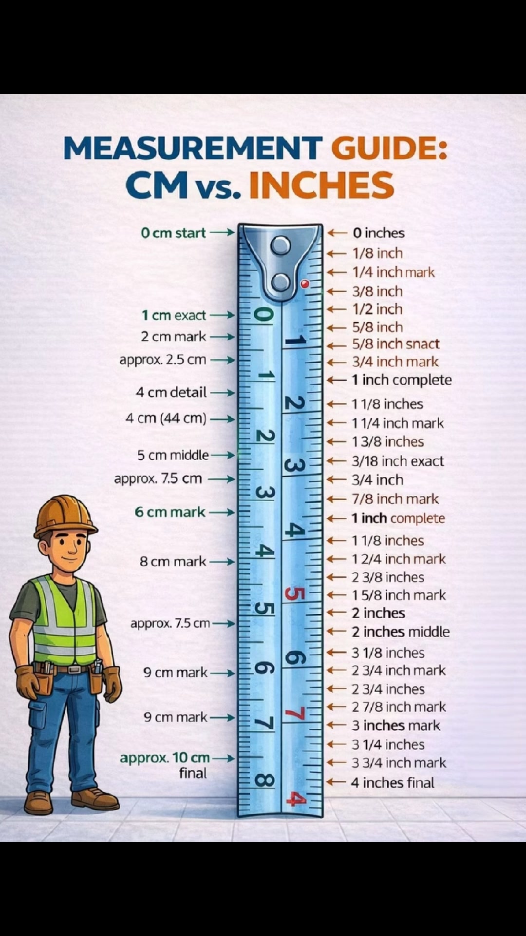 Confused between centimeters and inches? 🤔 This simple measurement ...