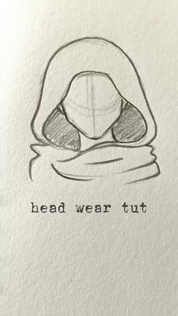 headwear tutorial #clothesdrawing #easydrawing #drawingtutorial # ...