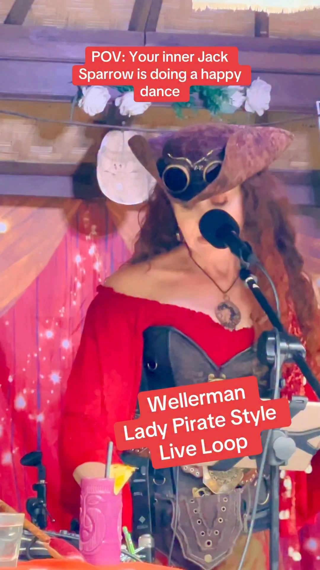 The Wellerman’s Song but Lady Pirate Style. Live Loop. First concert of ...