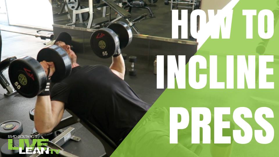 How To Do A Dumbbell Incline Bench Press | Exercise Video and ... | The ...