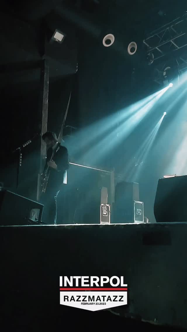 Three years ago, Interpol set Razzmatazz on fire! 🔥 An unforgettable ...