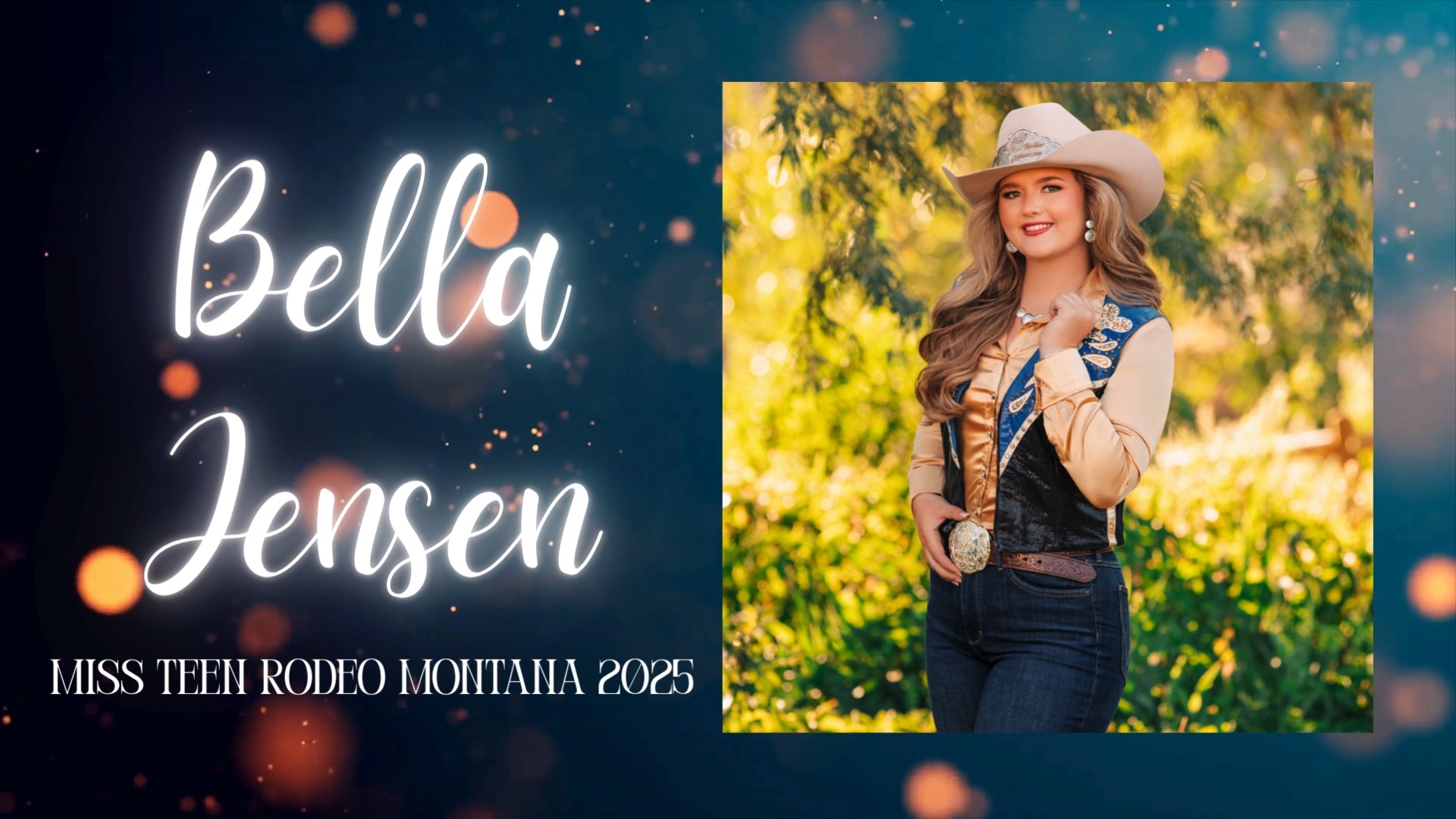Wishing a fond farewell to our Miss Teen Rodeo Montana 2025, Bella ...