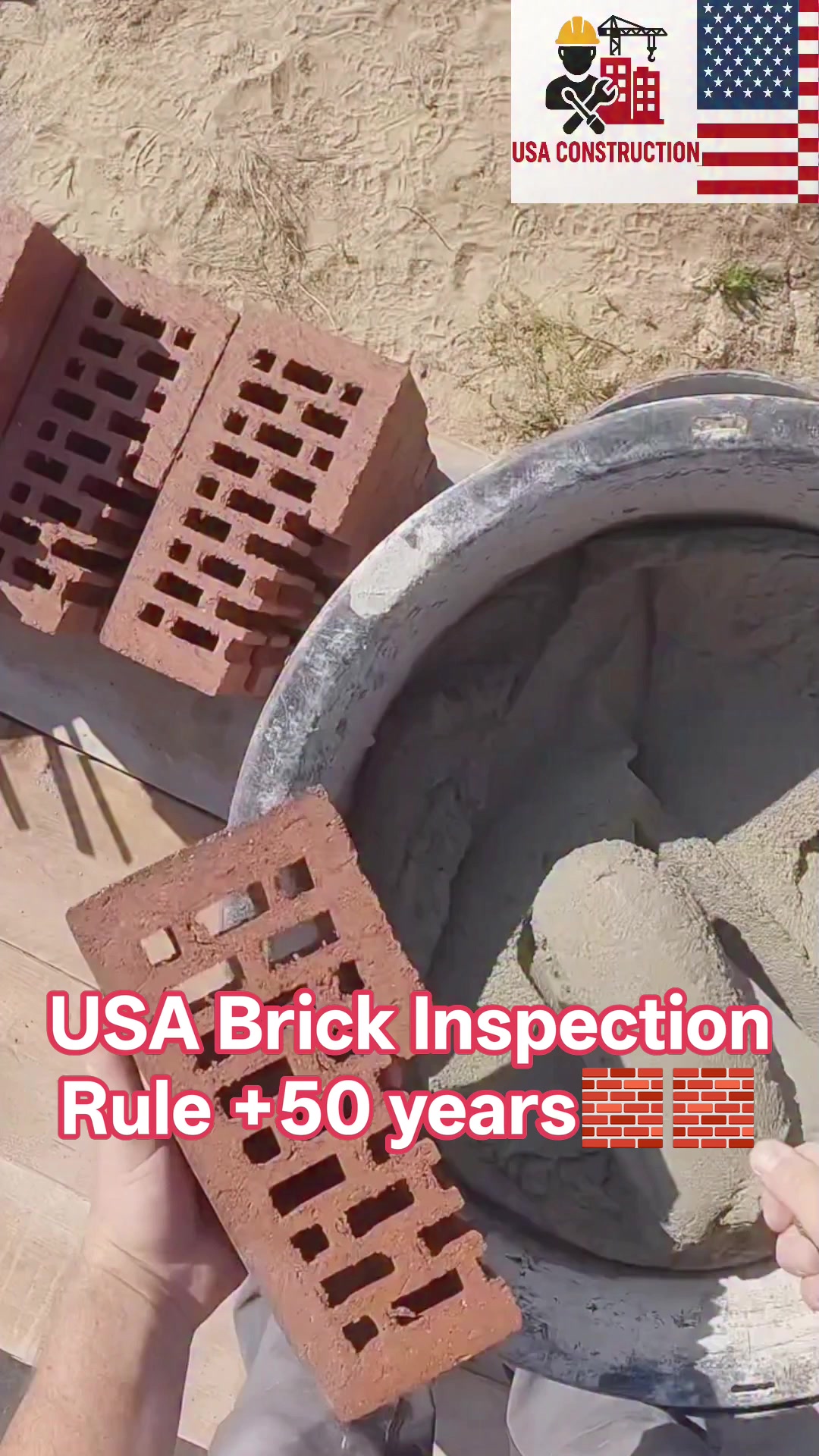 USA Brick Inspection Rule +50 years old🧱👍🏠 #brick #Philippines2025 #usa ...