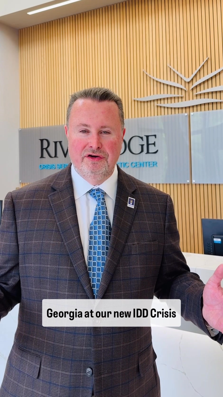 Commissioner Tanner got a sneak peek of the new River Edge Behavioral ...