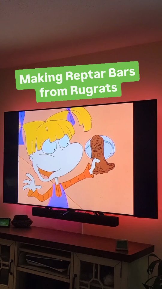 Making a Reptar Bar that'll turn your tongue green from Rugrats 🦖 # ...