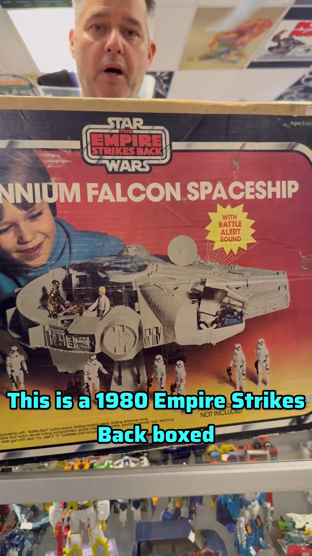 スターウォーズ　ハミルトンコレクション「The Empire Strikes」 Checking out this vintage complete-in-box Empire Strikes Back