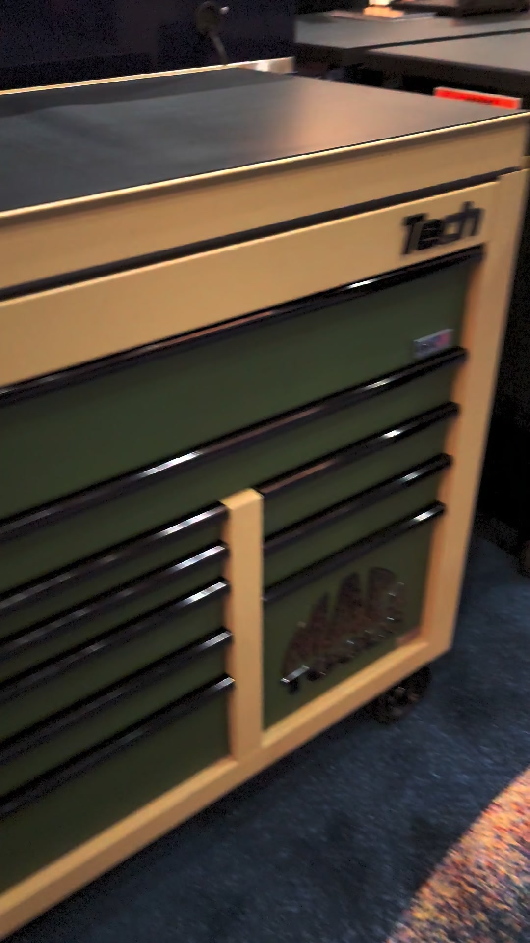 Mac Tools tool storage. OD green and desert tan. #mactools