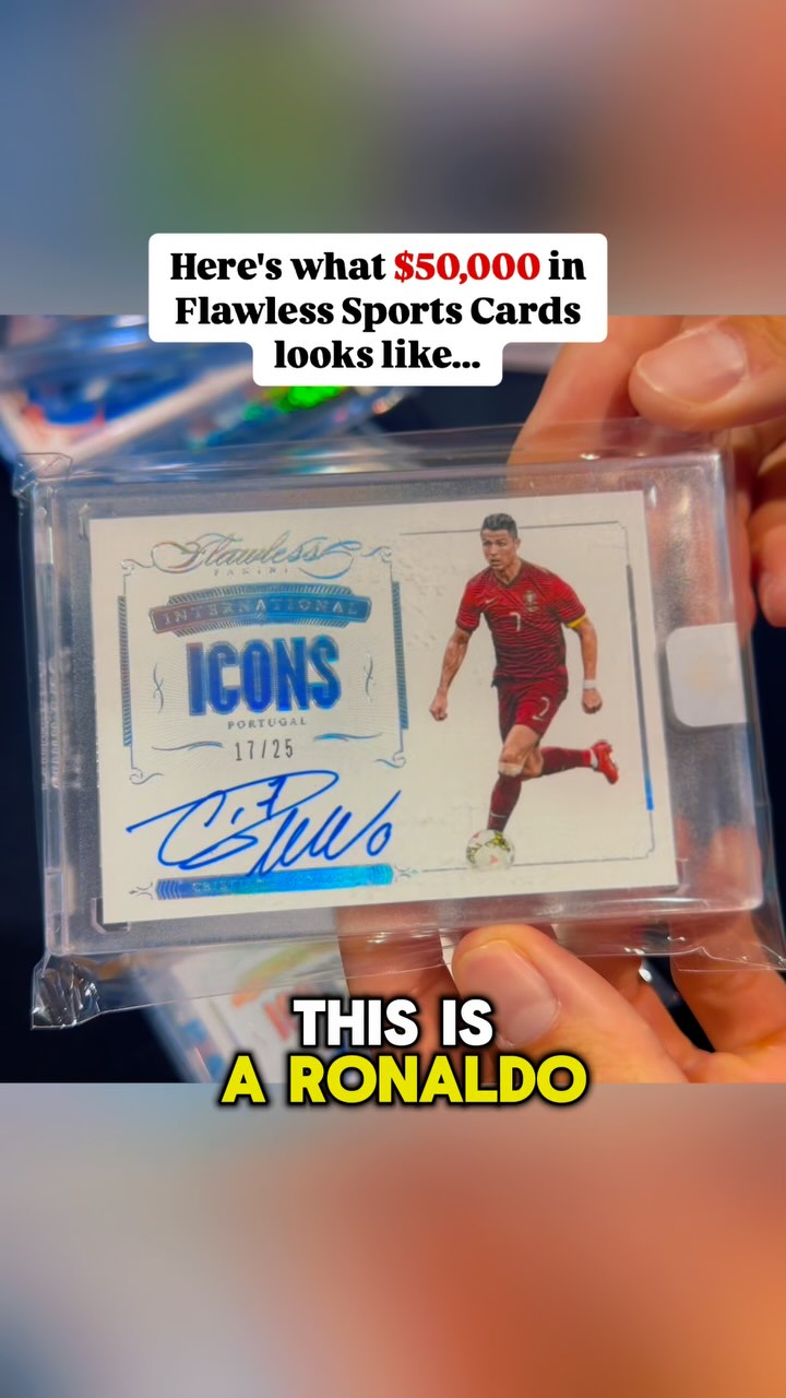 63 Manchester United trophies on a 1/1 Trading Card🔥 Sir Alex