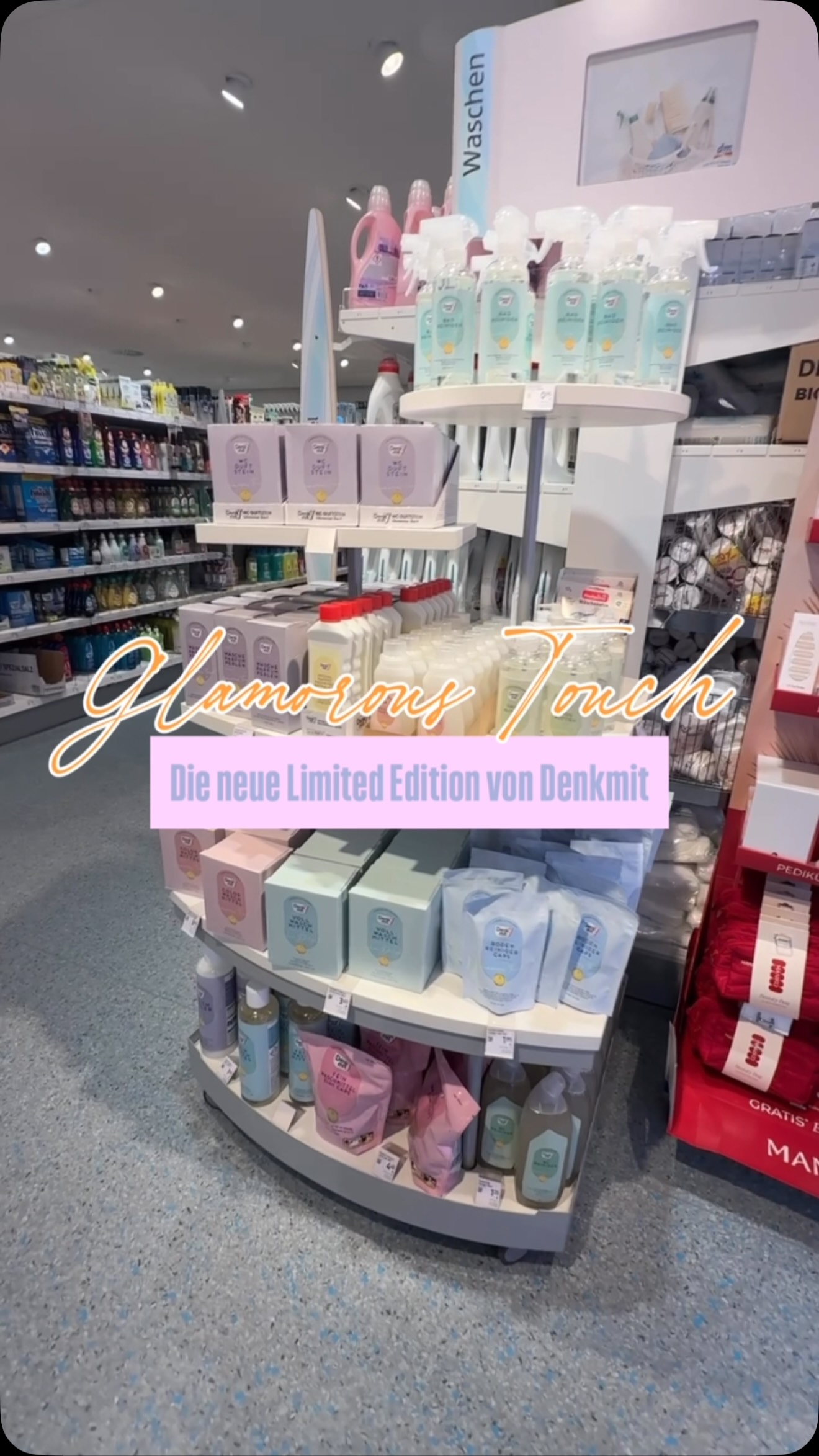Excuse me? 🤯👀✨Was haben wir denn da? Glamorous Touch – Die neue Limited Edition von Denkmit, Sauberkeit trifft auf Stil: Die neue Glamorous Touch Linie besticht durch ihren edlen Duft und das