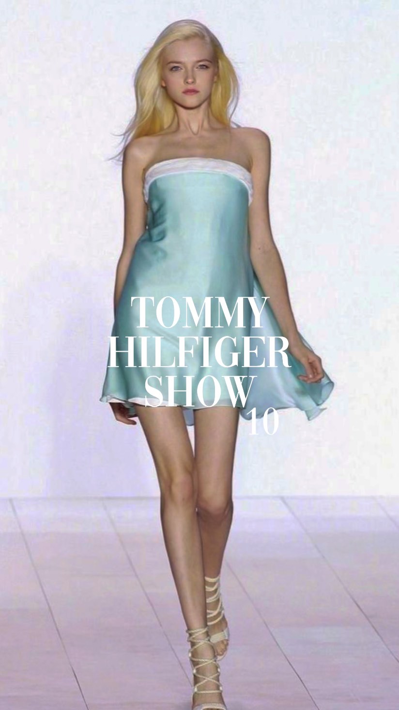 Tommy Hilfiger Spring Show 2010 🌟…, -, Just on @runwaytape - With @vladaroslyakova , -, #fashion #vintage #runway | Runway Tape