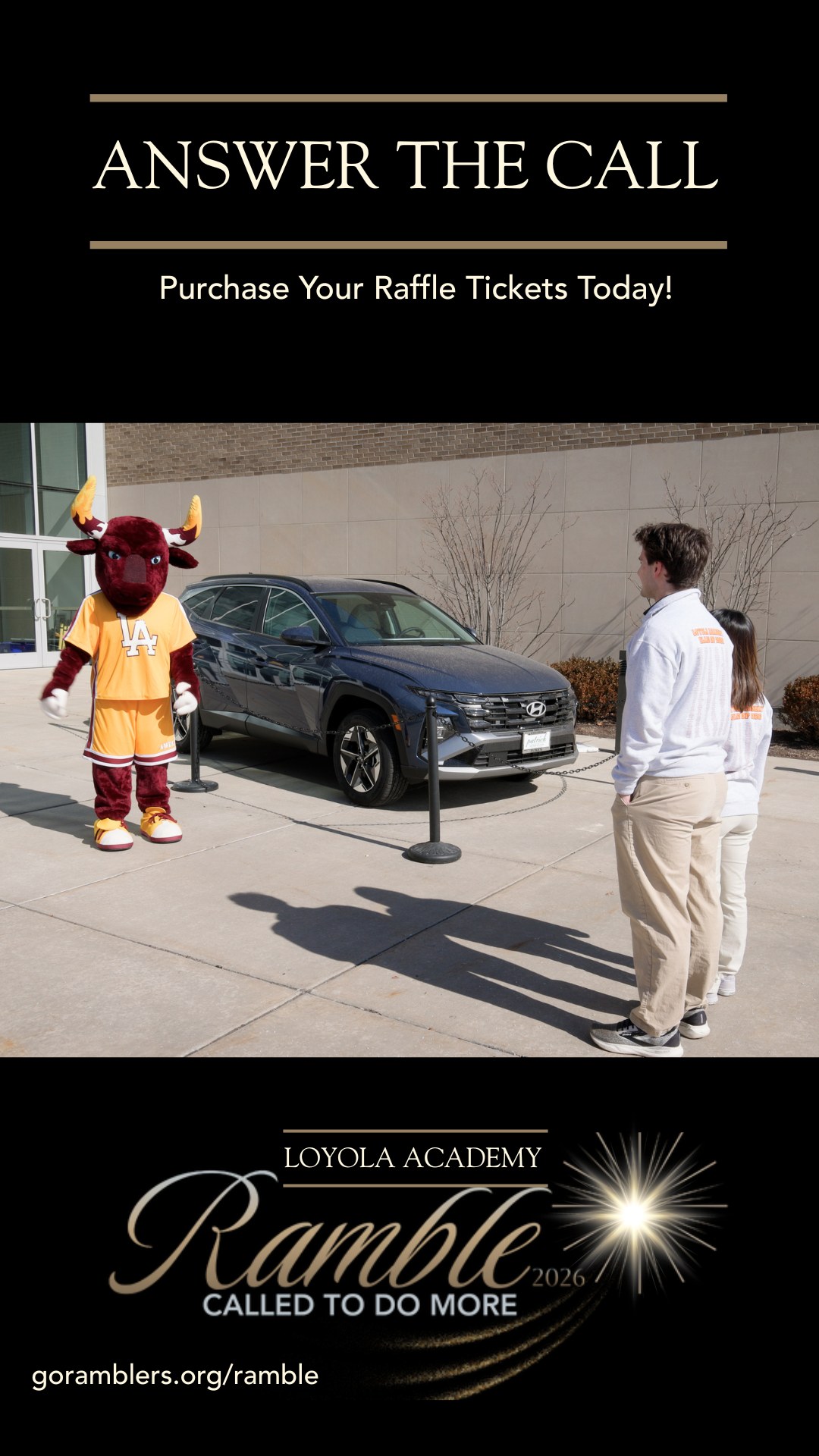 Upgrade your wheels. Secure your spot. This year’s Ramble Car Raffle ...