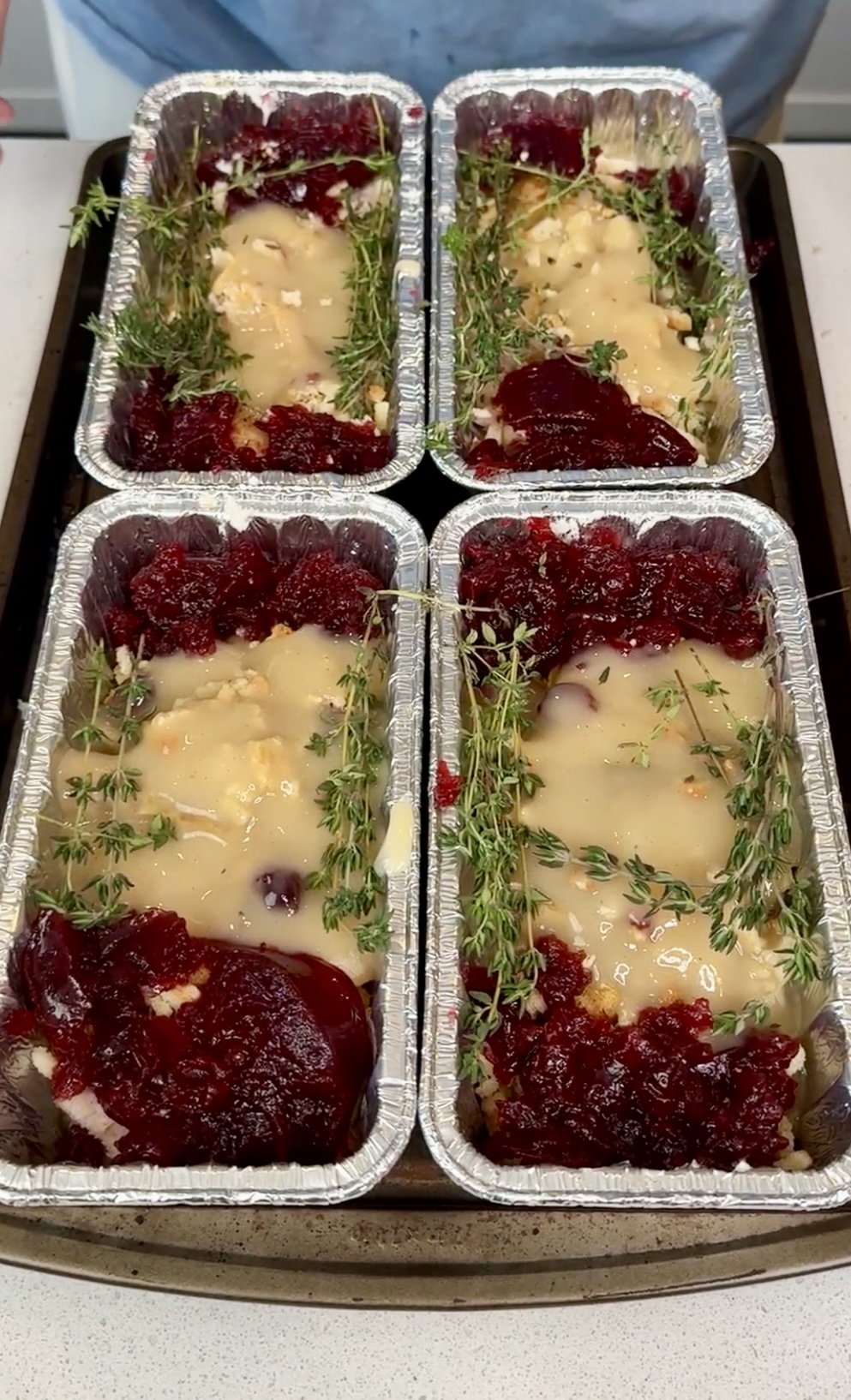 Individual Seasonal Dinner! Danny N shares his delicious Friendsgiving ...