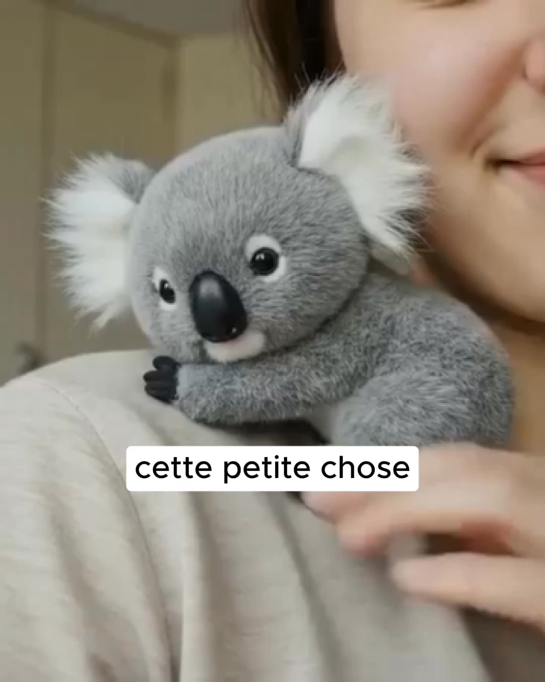 Peluche Koala De Soutien émotionnel – Ultra-doux, 25 Cm, Mouvement Naturel, Anti-stress, Cadeau Réconfort