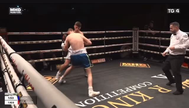 1ST ROUND KNOCKOUT 1st Round Stoppage WIN FOR Kyle Smith as he dropped ...