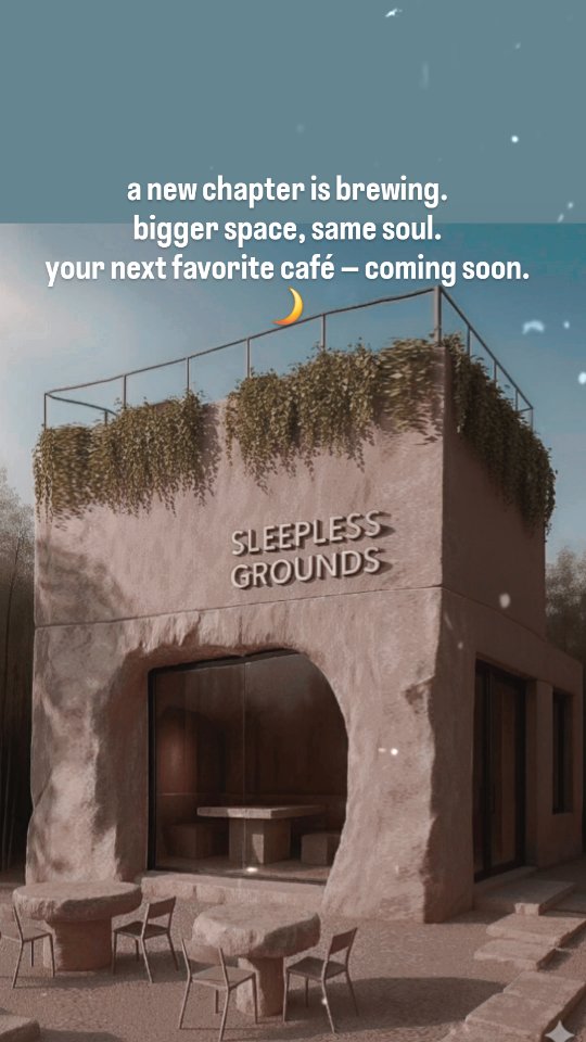 Sleepless Grounds on Reels | Facebook