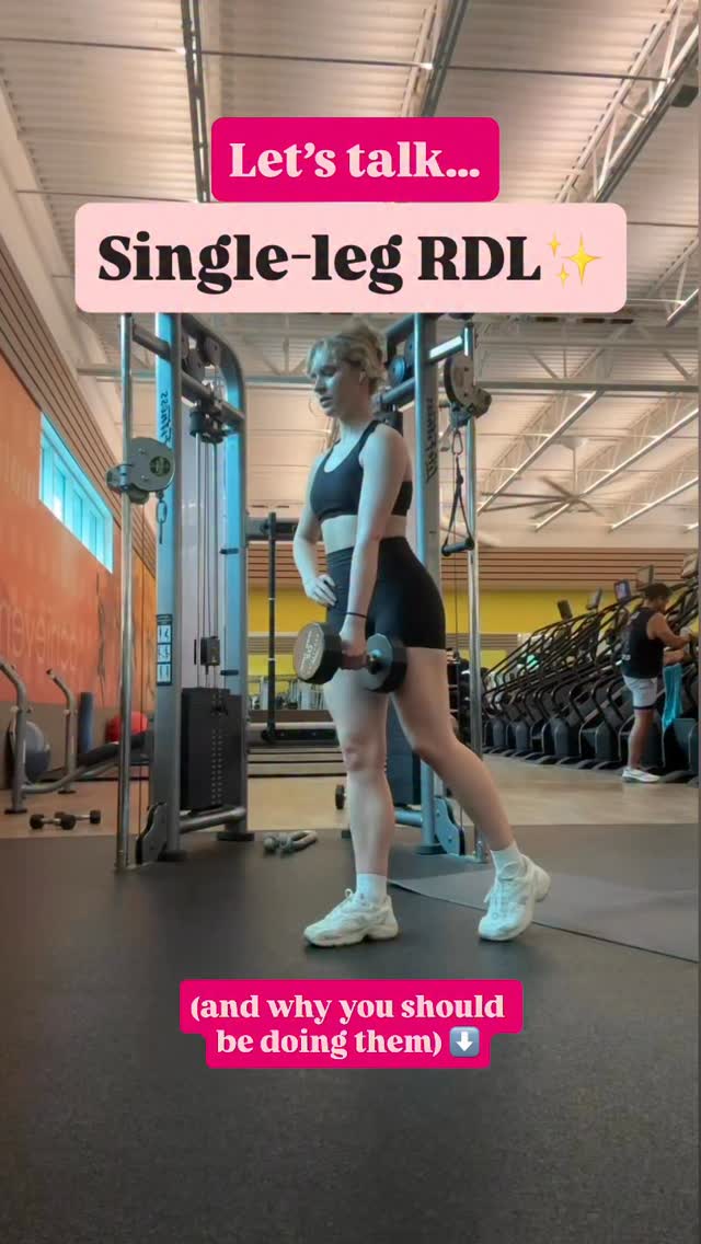 The single-leg RDL exercise has been clinically proven to increase ...