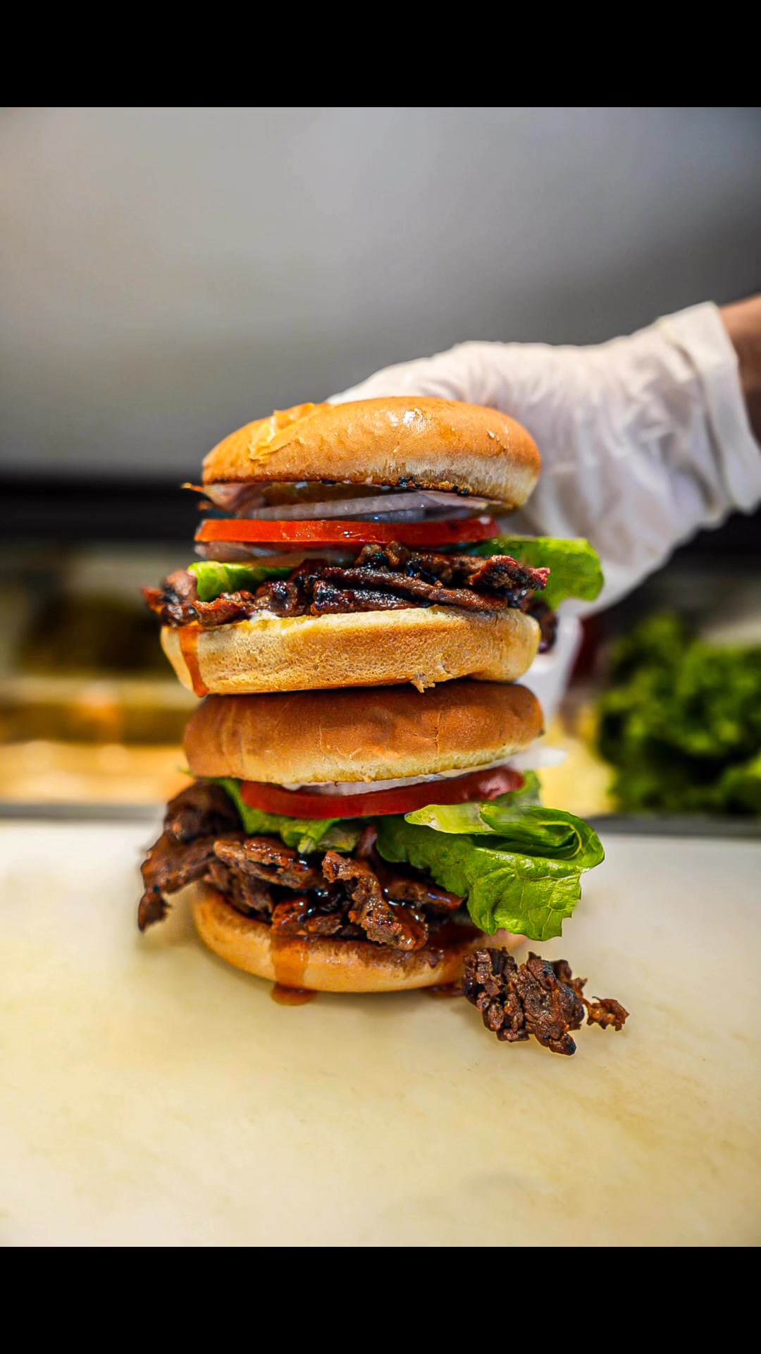 Our DOUBLE TERIYAKI burger is the best way to add just the right