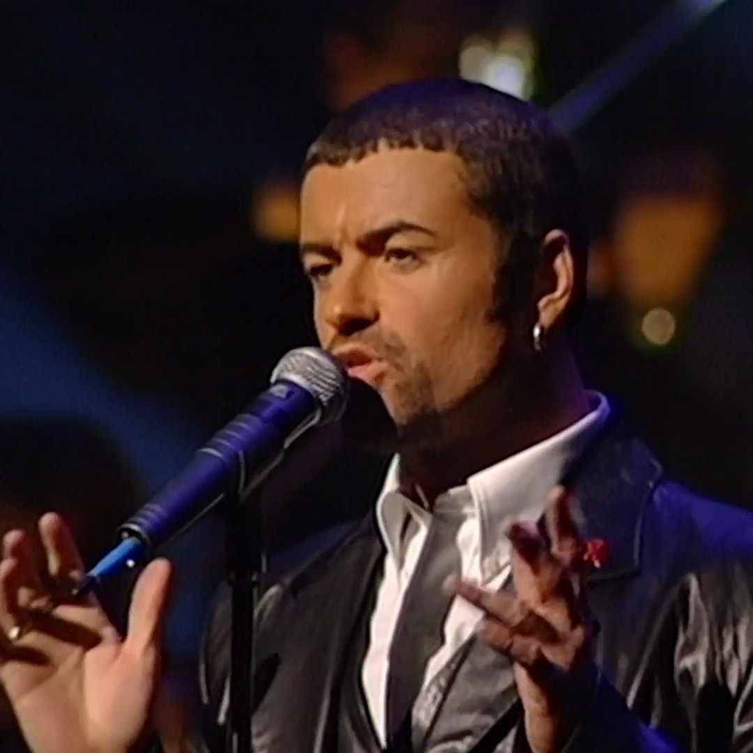 Watch George performing 'Jesus To A Child' at the 1994 Berlin MTV ...
