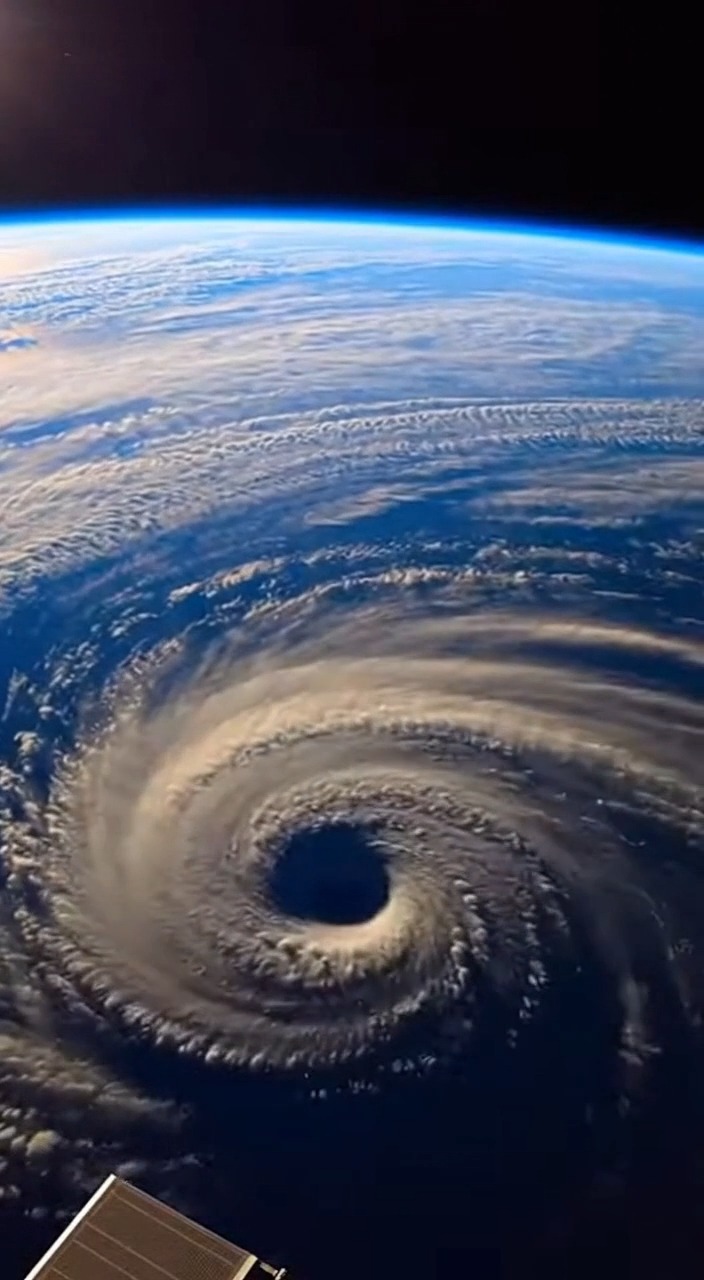 “See a planet-scale super hurricane rotate at terrifying speed in ...