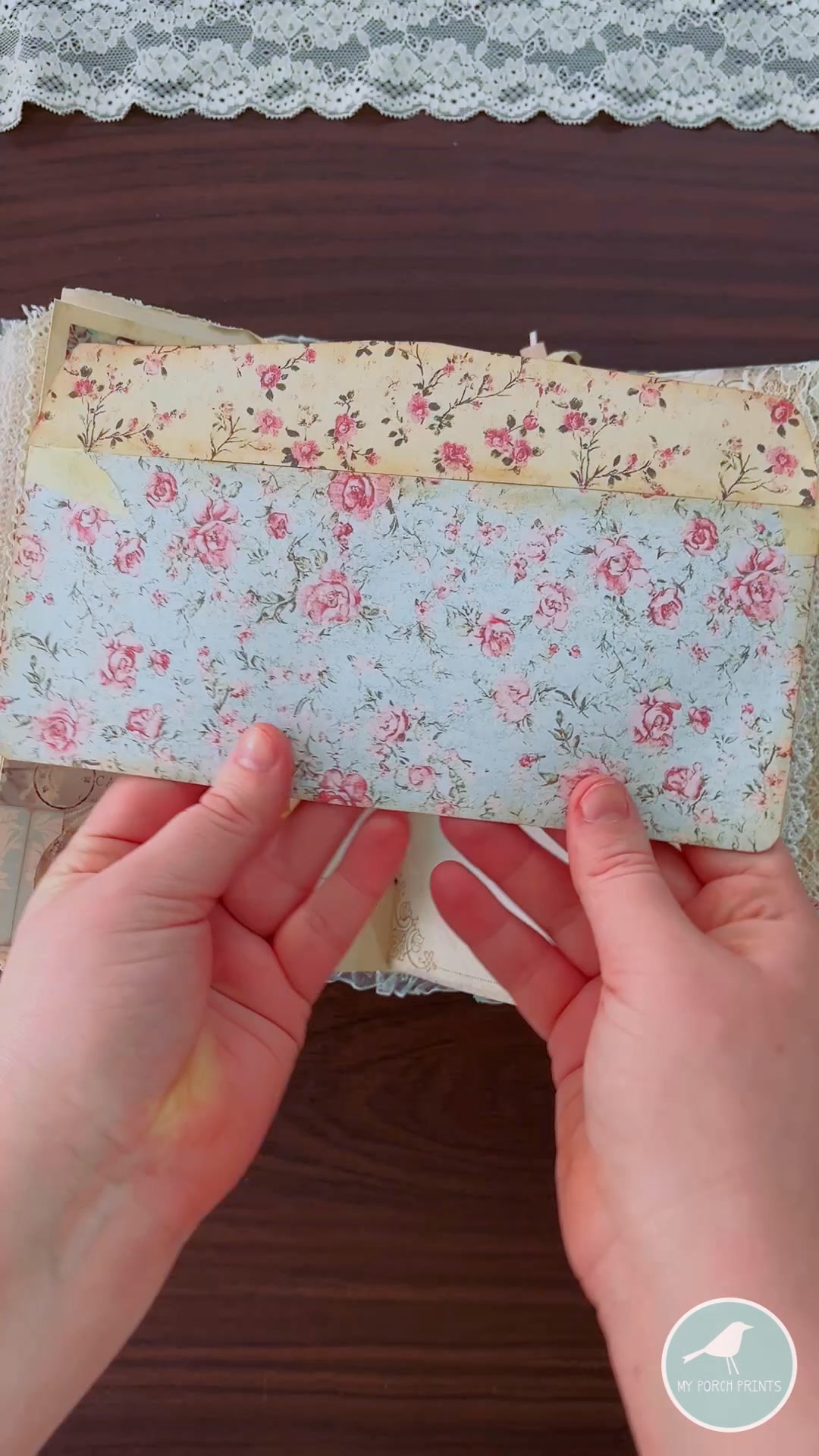 Here's an idea!💡Make a this scrappy envelope for your junk journal!😍 ...