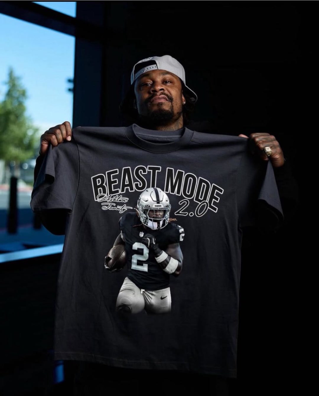 Marshawn Lynch just dropped new merch, showing his support for