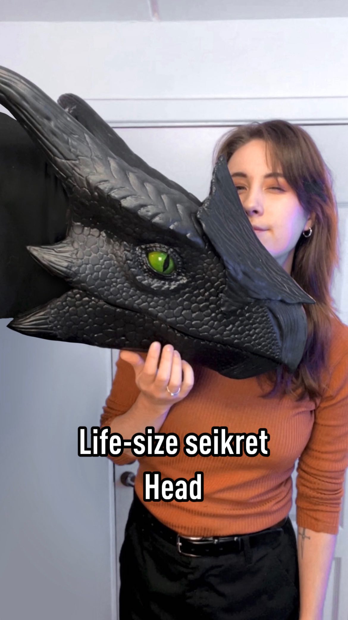 The first video of my life-size seikret build/cosplay is finally here ...