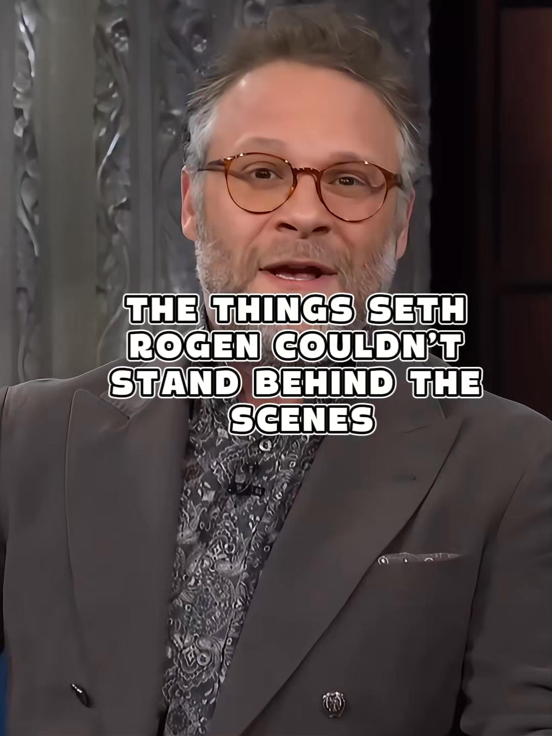 The things Seth Rogen couldn’t stand behind the scenes #longvideo # ...