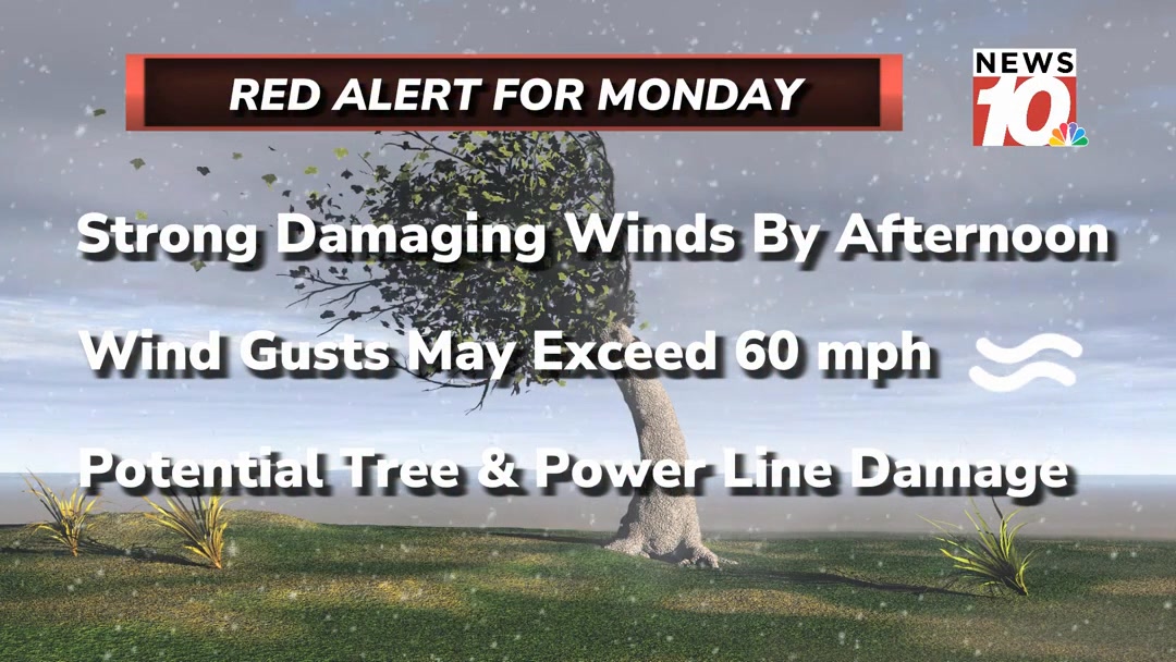 There is the potential for winds to exceed 60 mph and this would ...