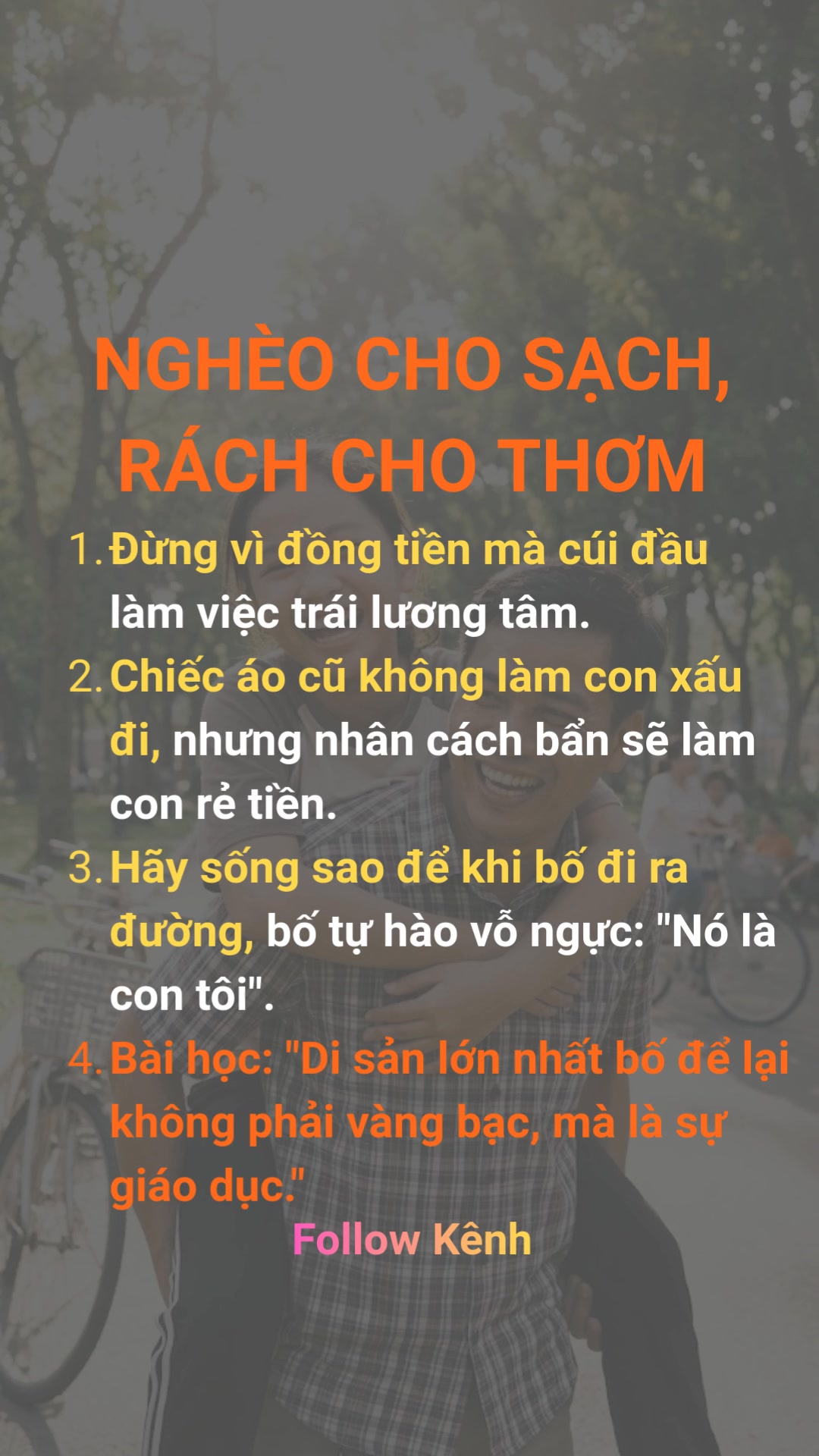NGHÈO CHO SẠCH, RÁCH CHO THƠM #nhaminhcome #daycon # ...