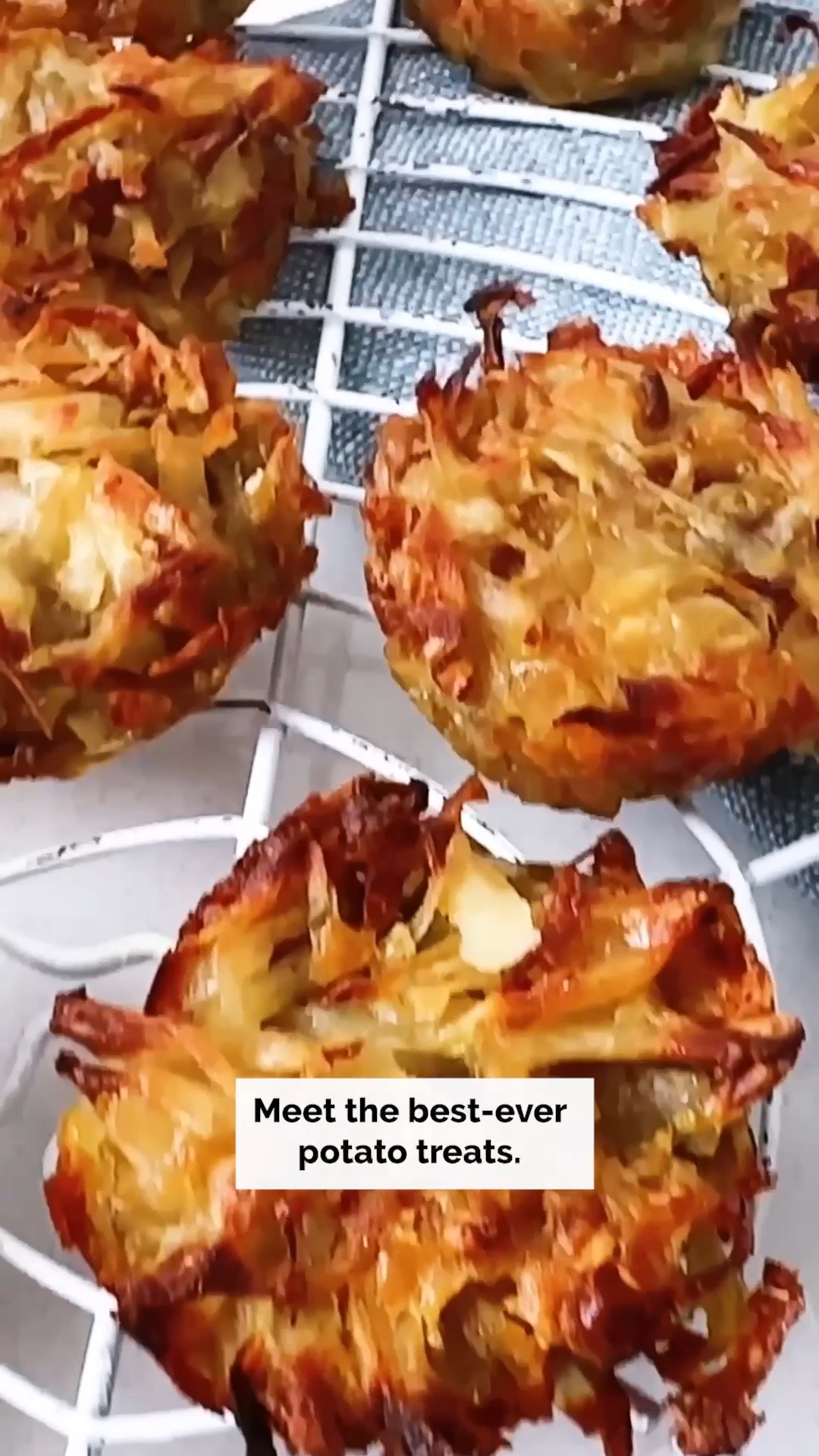 4 ingredients. The best crispy potato sides! Mini French onion potato ...