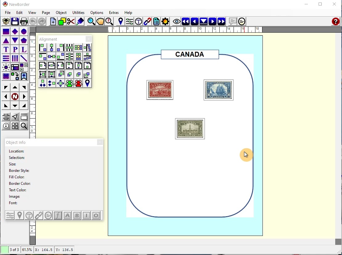 New Video: AlbumGen Create Custom Page Border using built in shapes ...