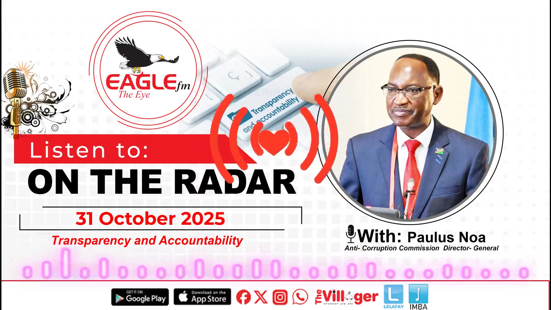 Paulus Noa of the Anti-Corruption Commission stated on On The Radar ...