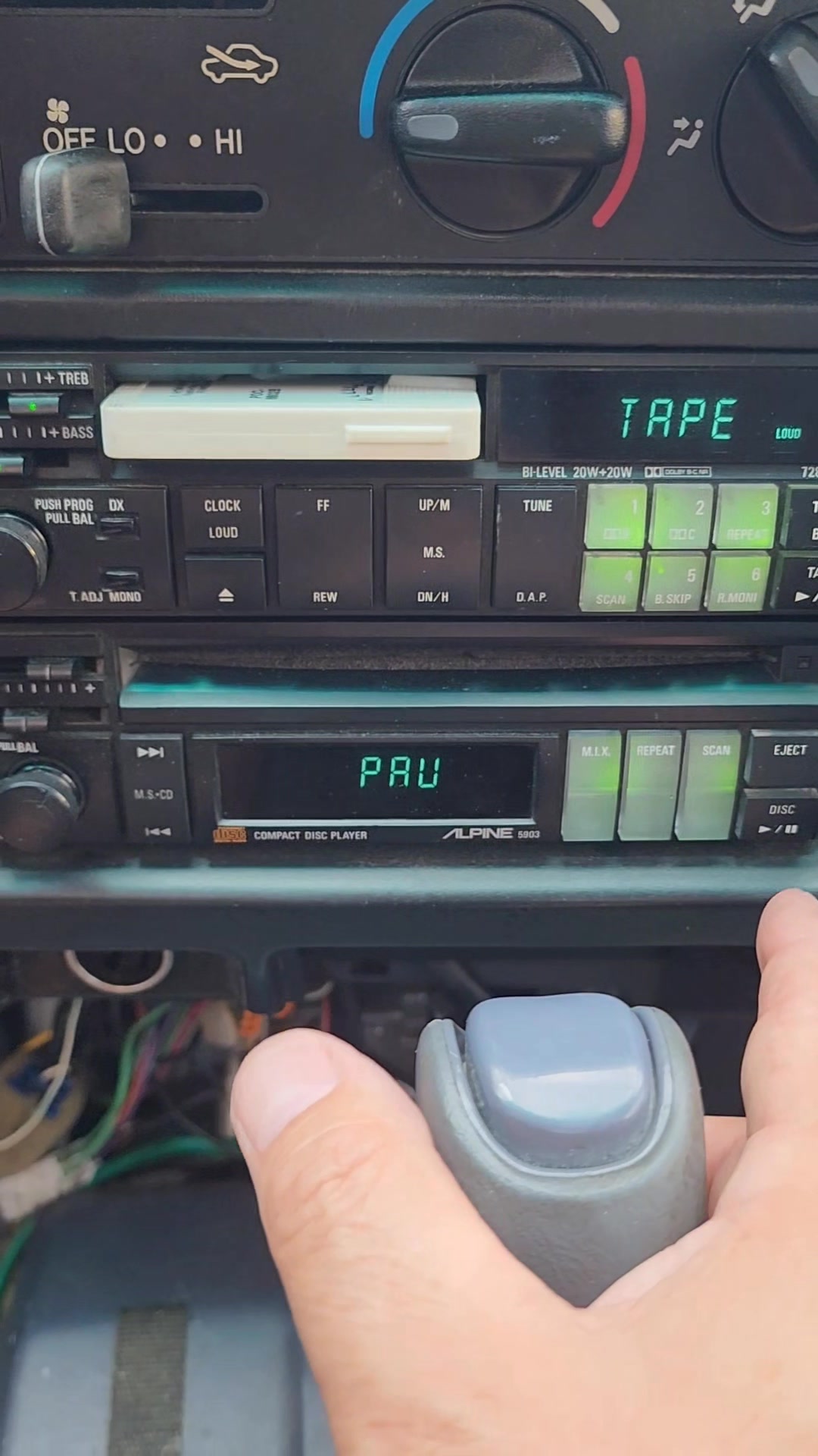 Alpine 7284J car stereo for sale